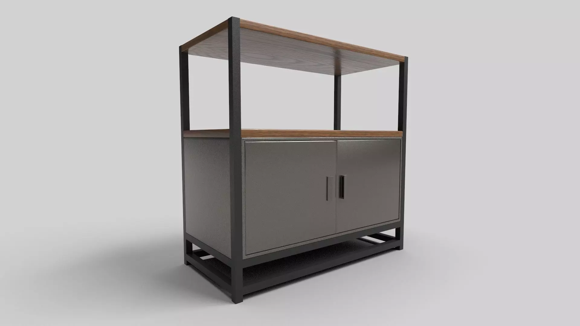 Bookcase CG41 3D model_0