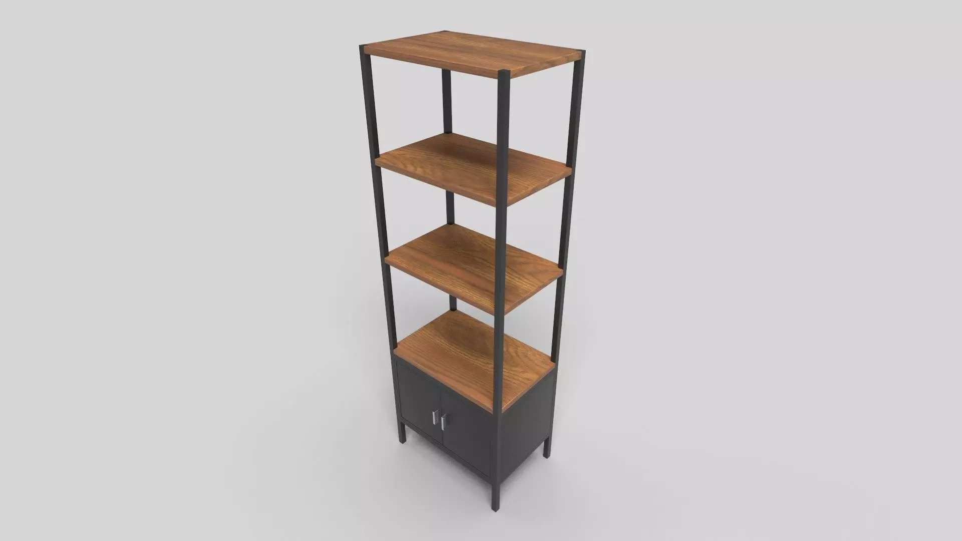 Bookcase CG42 3D model_1