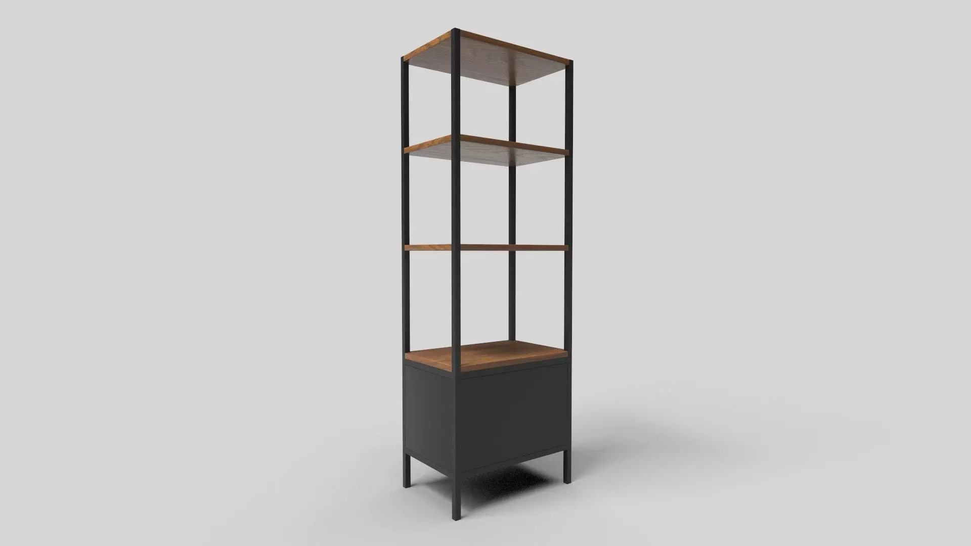 Bookcase CG42 3D model_2