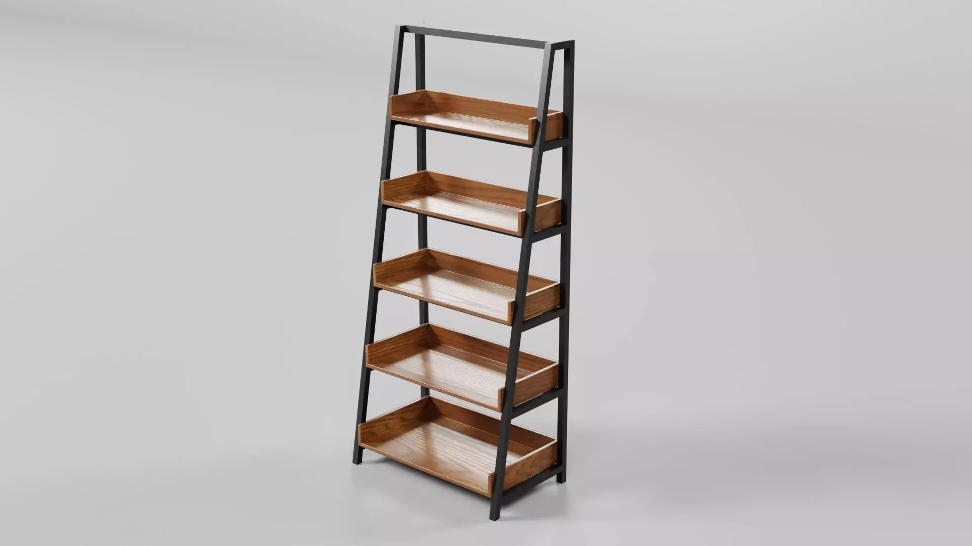 Bookcase CG43 3D model_3