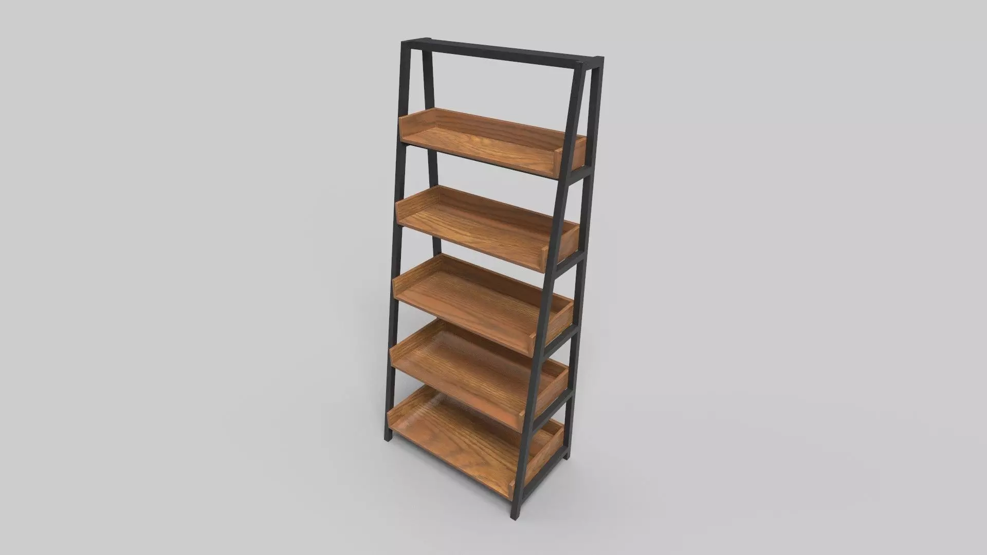 Bookcase CG43 3D model_1
