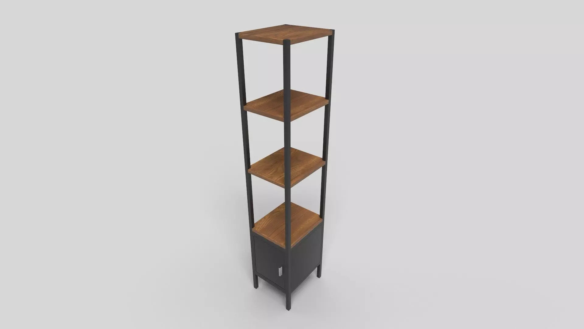 Bookcase CG44 3D model_1