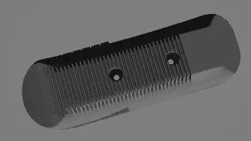 M4 ALPHA Stock Cap for Buttstock 3D print model