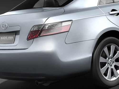 Toyota Camry Hybrid 2008 3D model_3