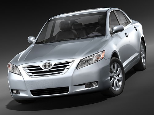 Toyota Camry Hybrid 2008 3D model_1
