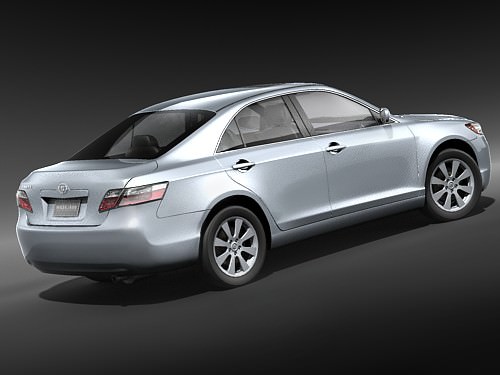 Toyota Camry Hybrid 2008 3D model_4