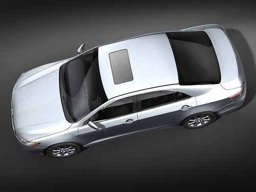 Toyota Camry Hybrid 2008 3D model_7