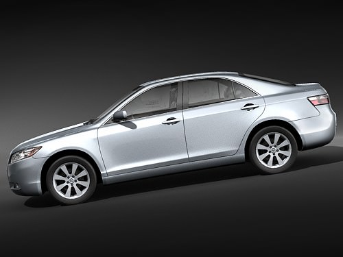 Toyota Camry Hybrid 2008 3D model_6