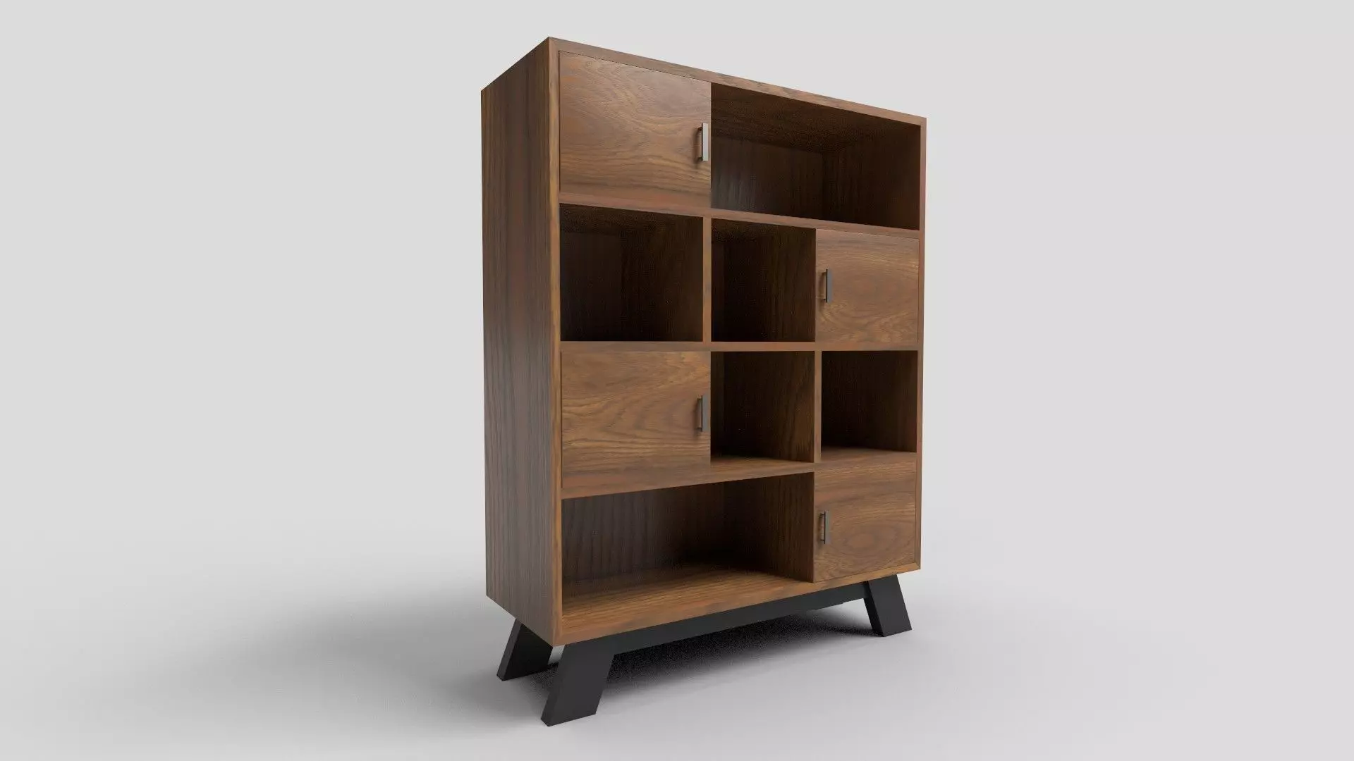 Bookcase CG45 3D model_0
