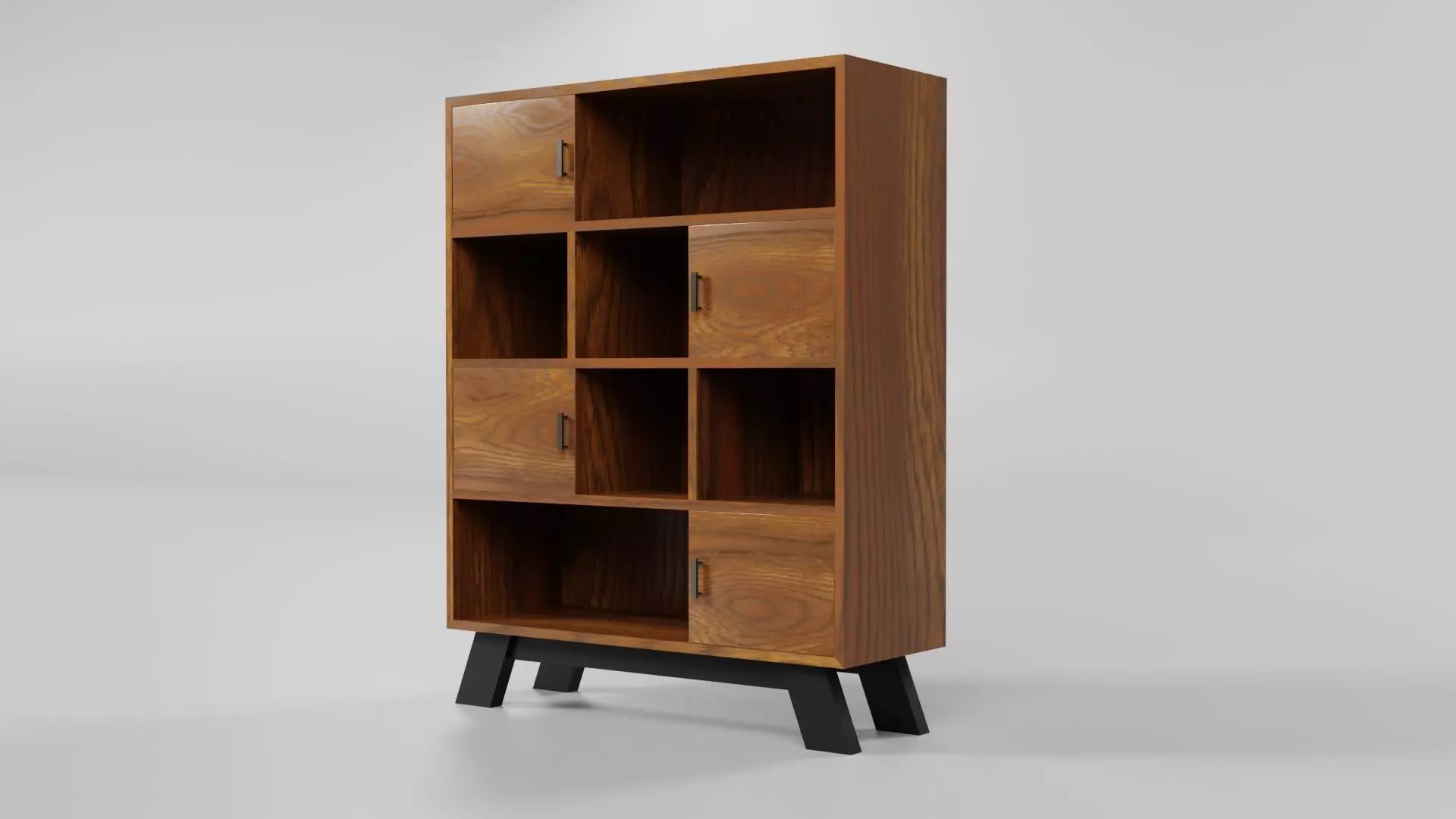 Bookcase CG45 3D model_4