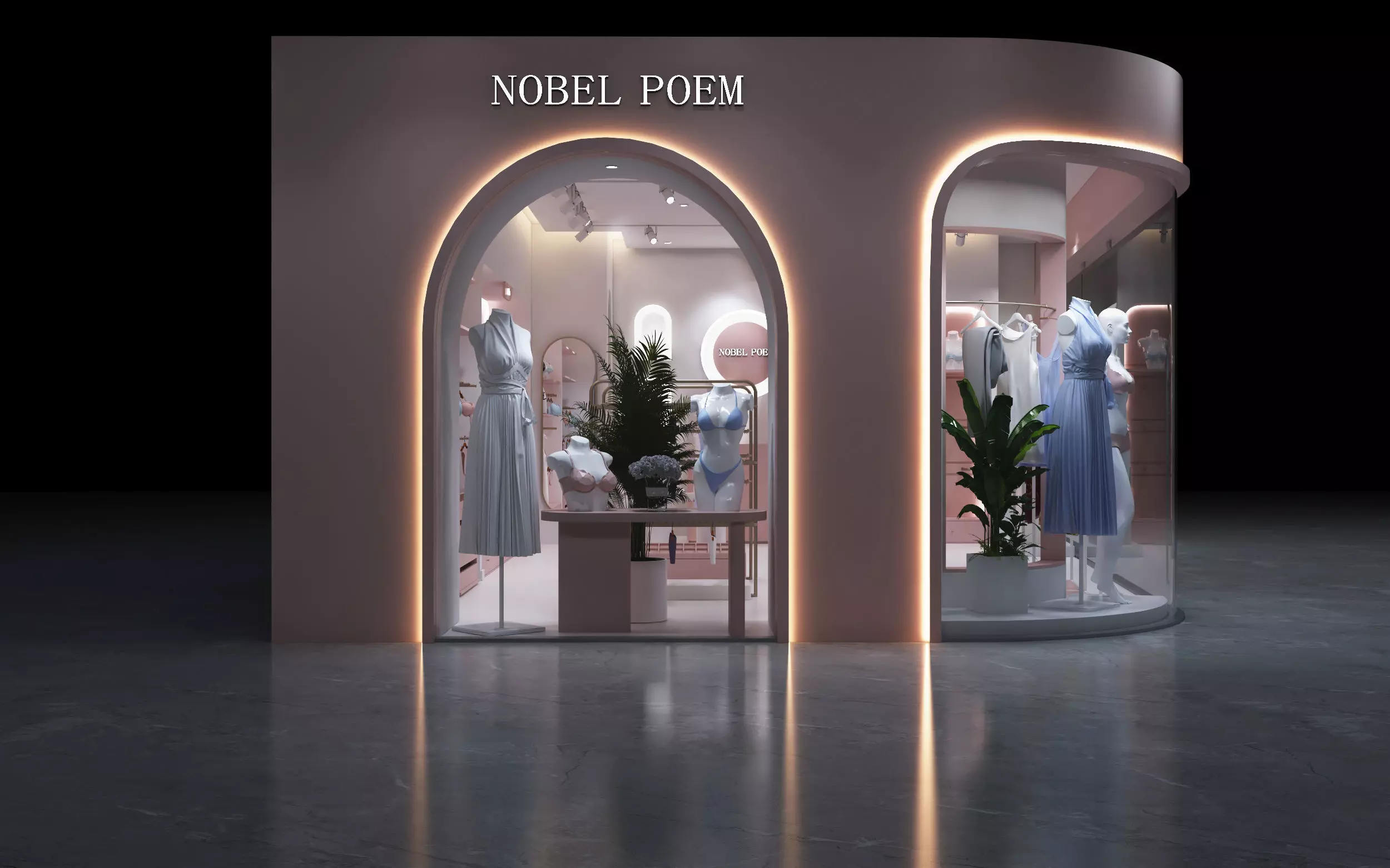 Lingerie Store 3D model_3