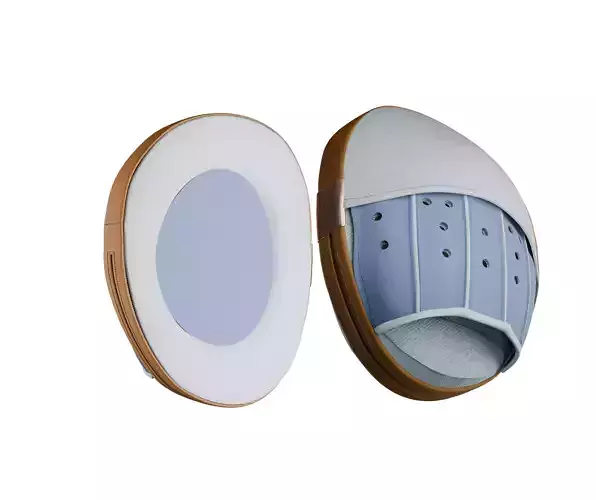 Boxing Focus Pads with Punch Target 3D Model for Games 