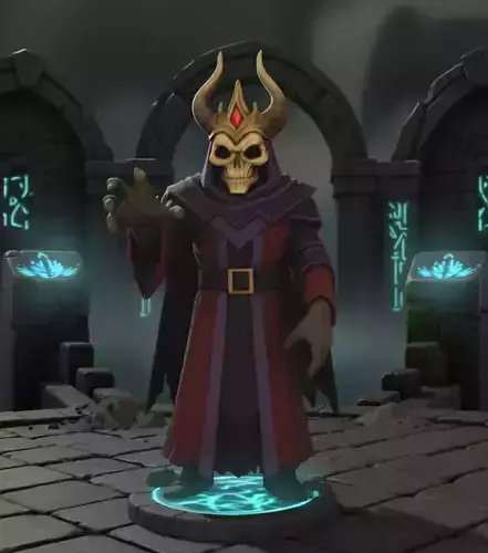 Skeletor 3D print model