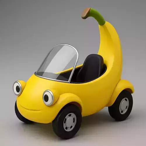 Banana Toy Car