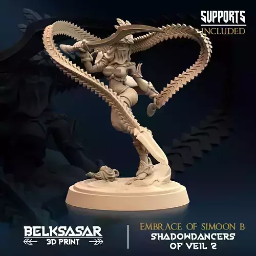 Embrace of Simoon B Nude