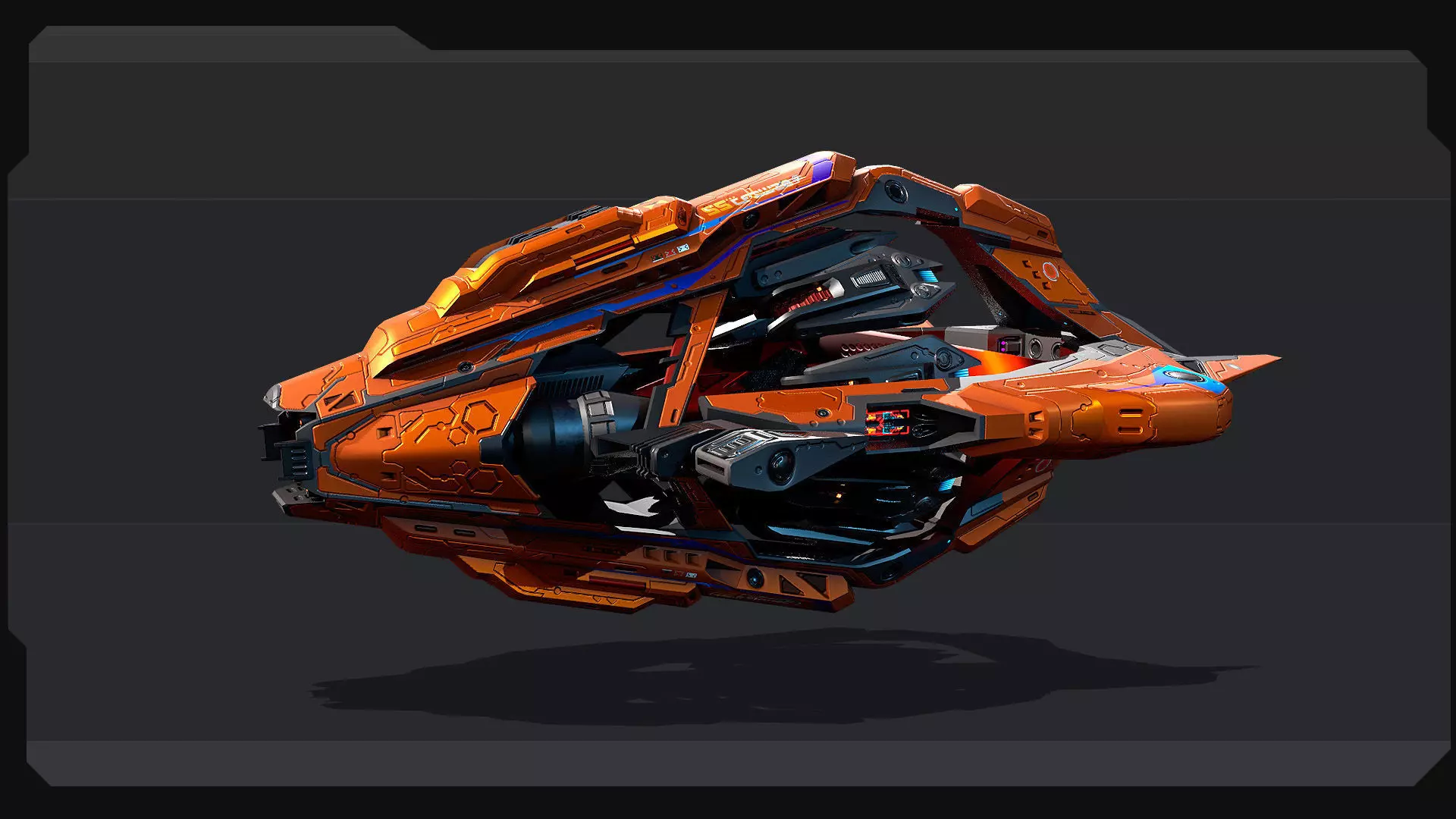 DRAKX Fleet Low-poly 3D model_16