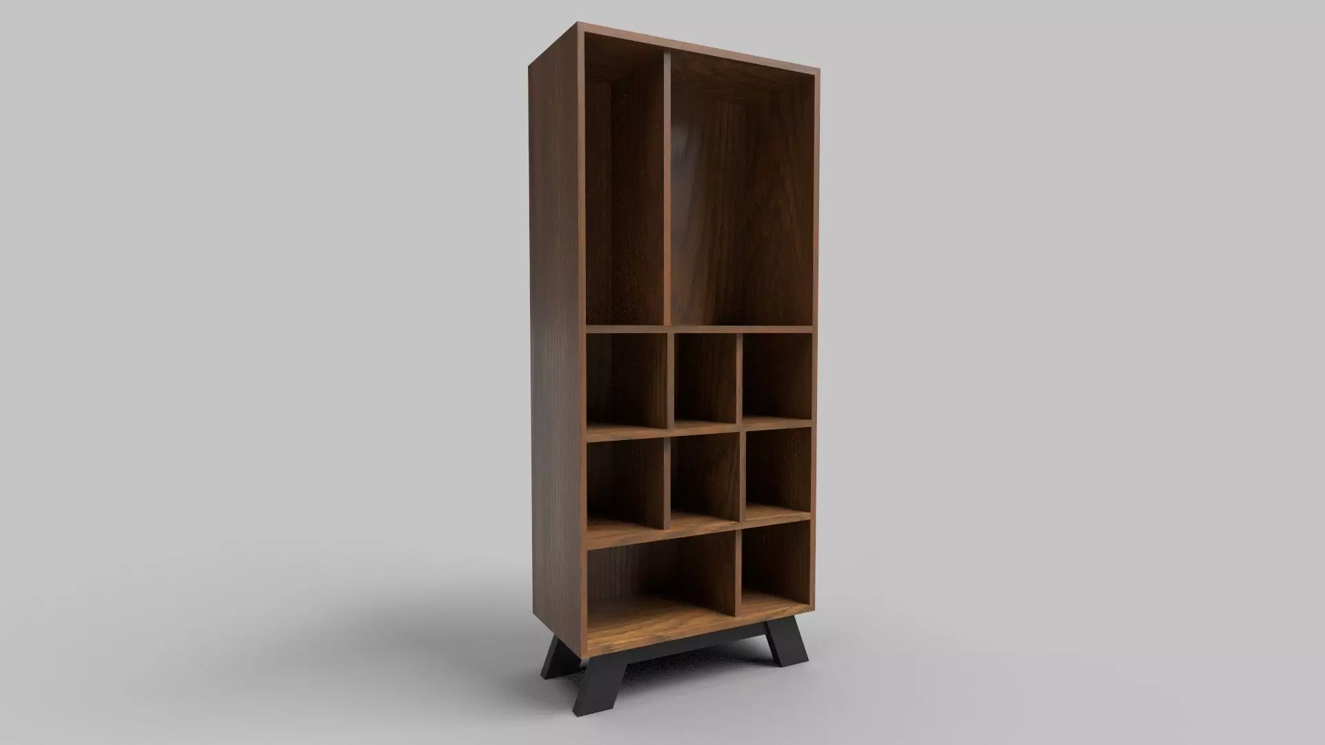 Bookcase CG47 3D model_0