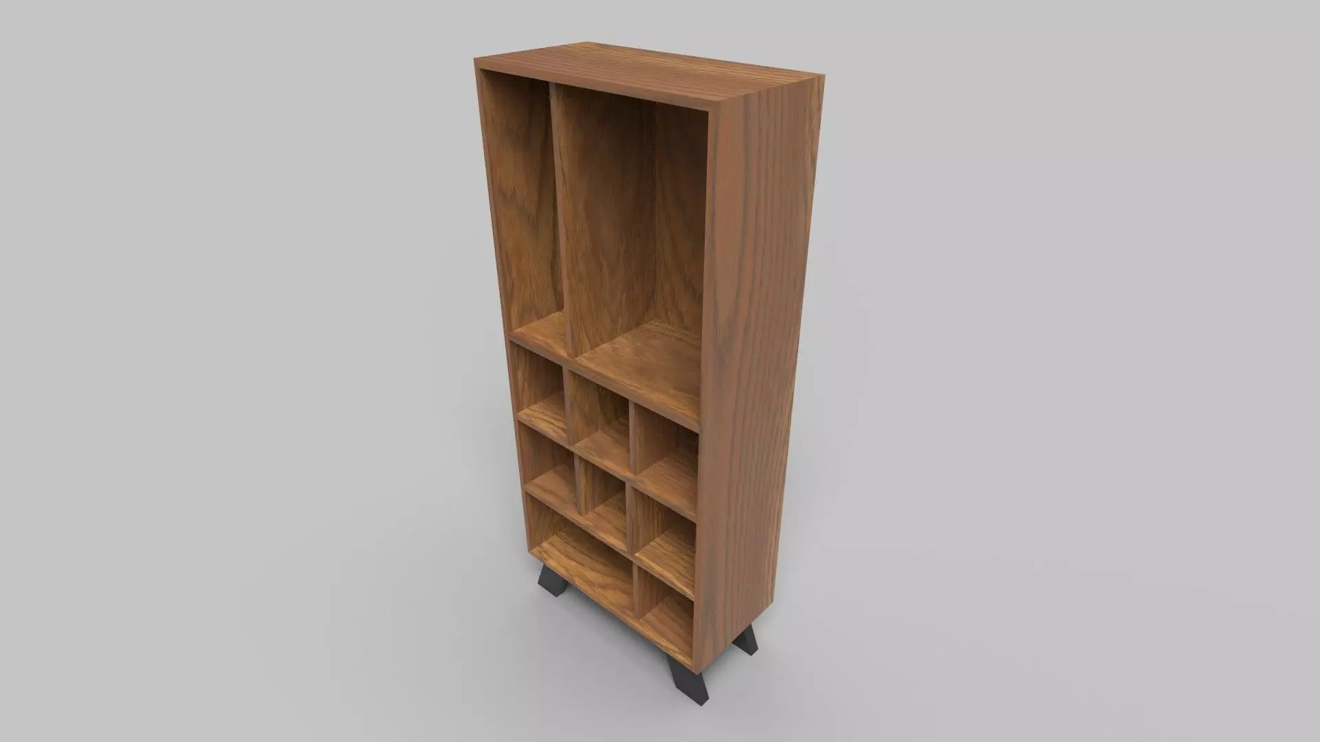 Bookcase CG47 3D model_1