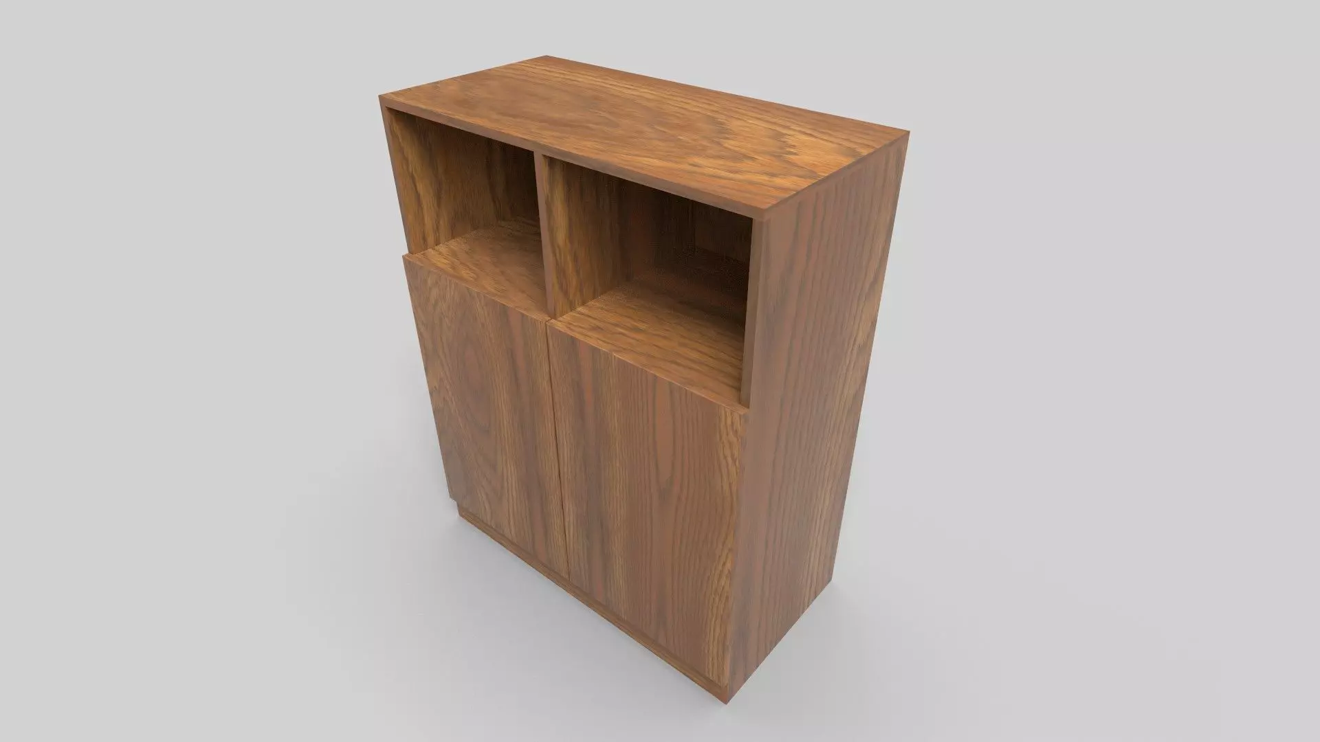 Bookcase CG49 3D model_1