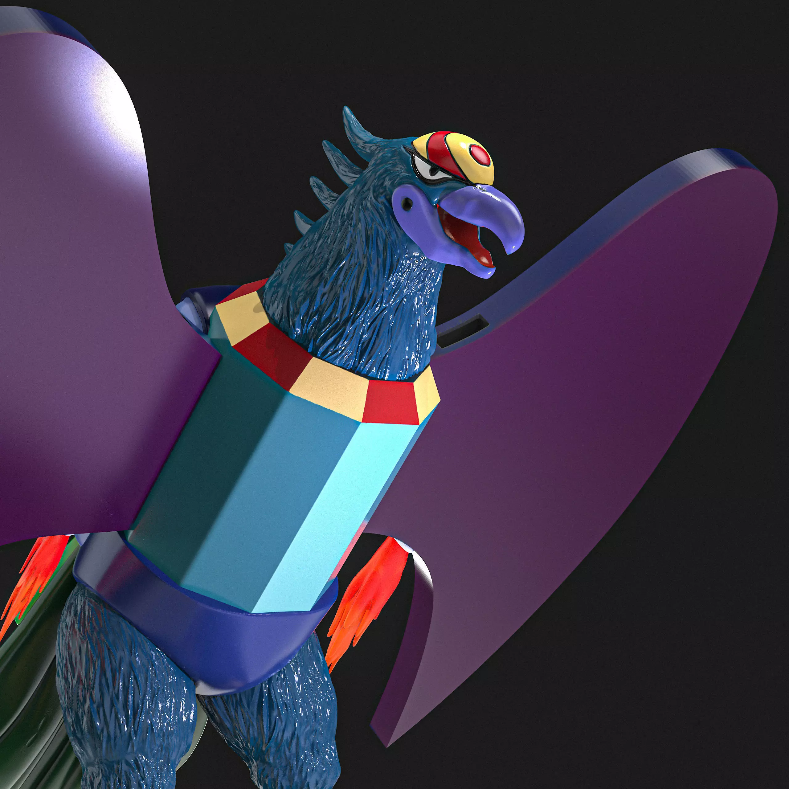 Hawk Y2 Mazinger Z 3D print model_6