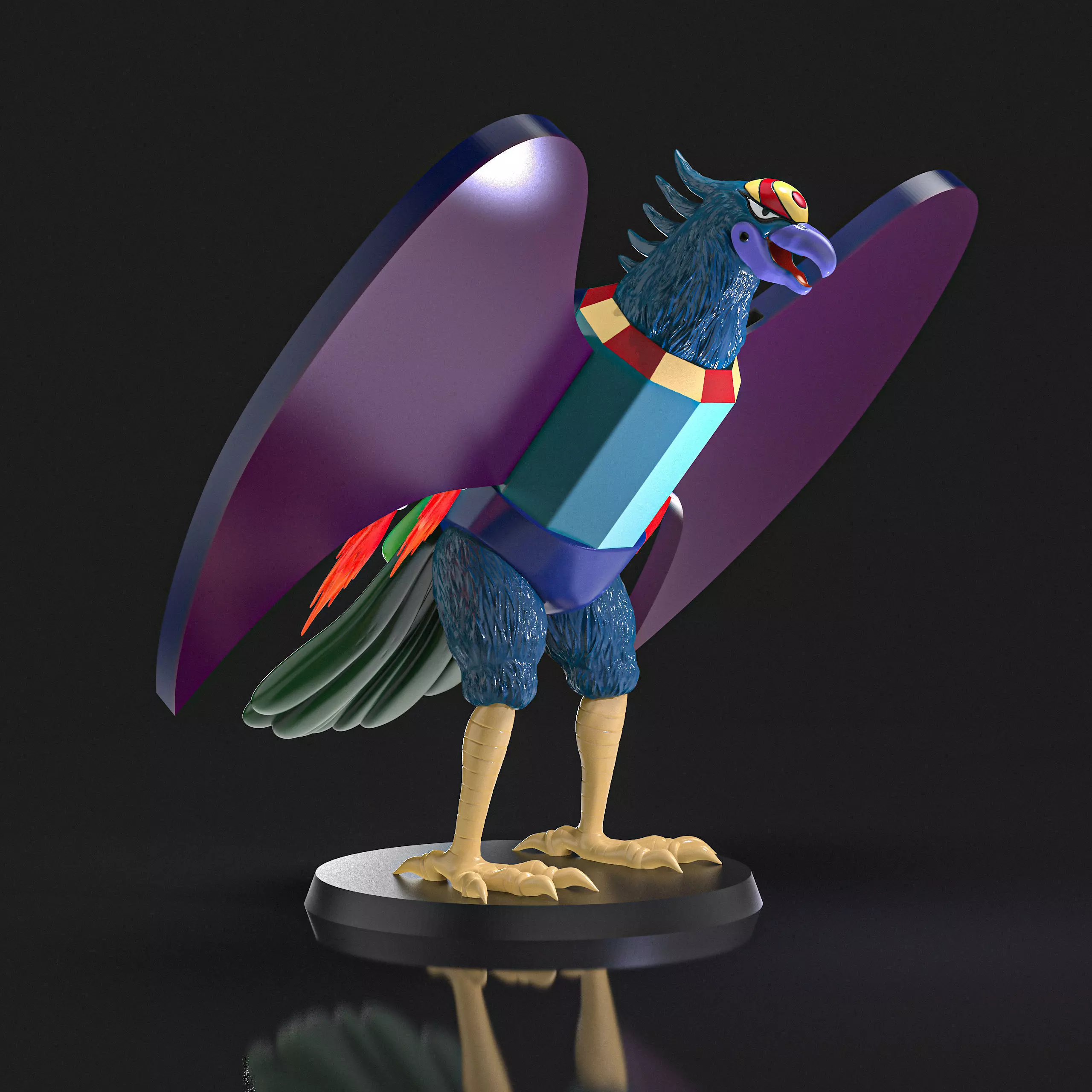 Hawk Y2 Mazinger Z 3D print model_3