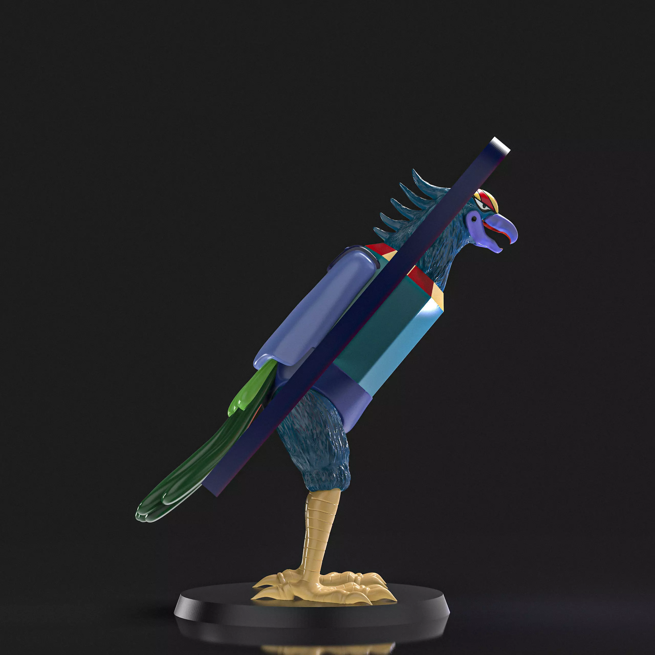 Hawk Y2 Mazinger Z 3D print model_7