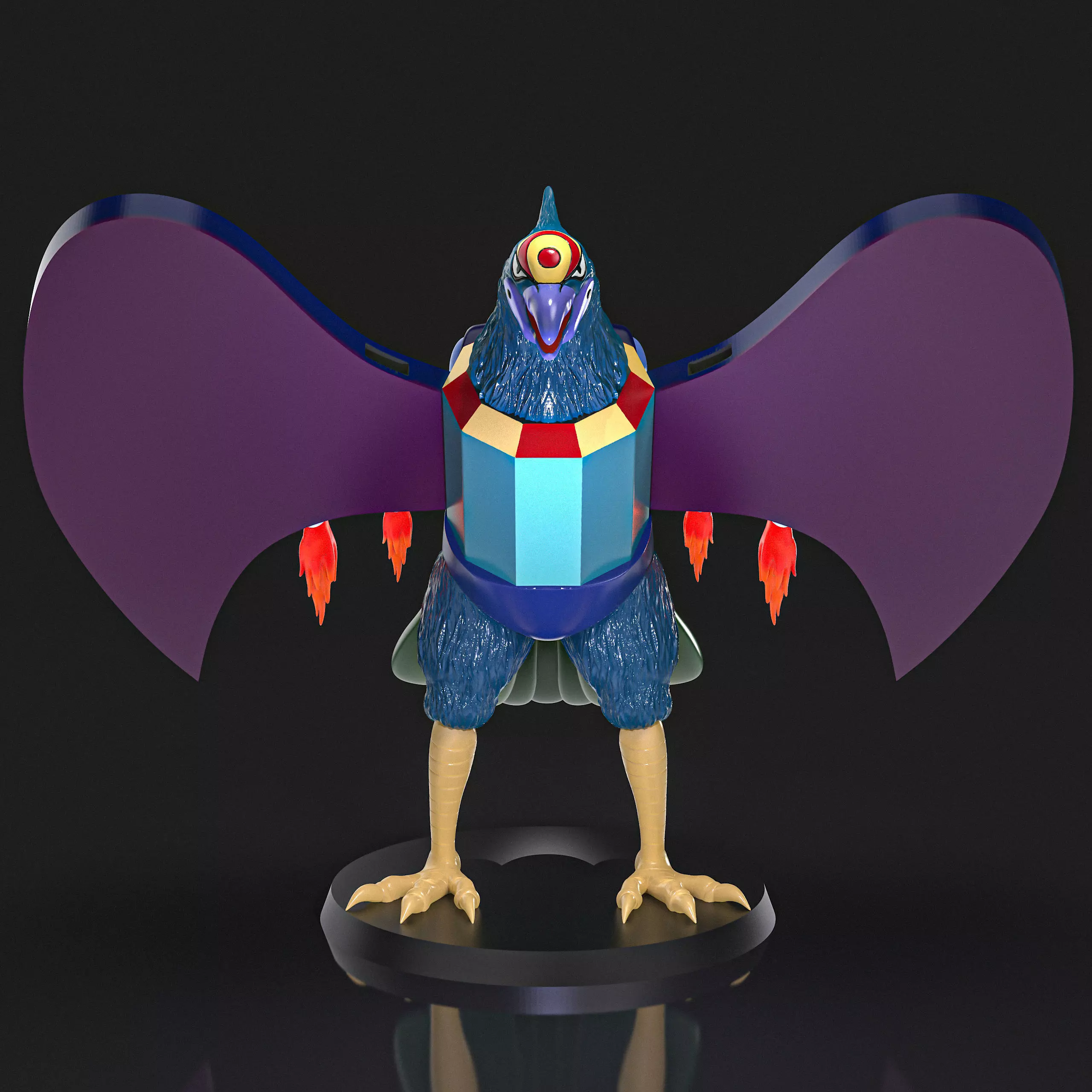 Hawk Y2 Mazinger Z 3D print model_8