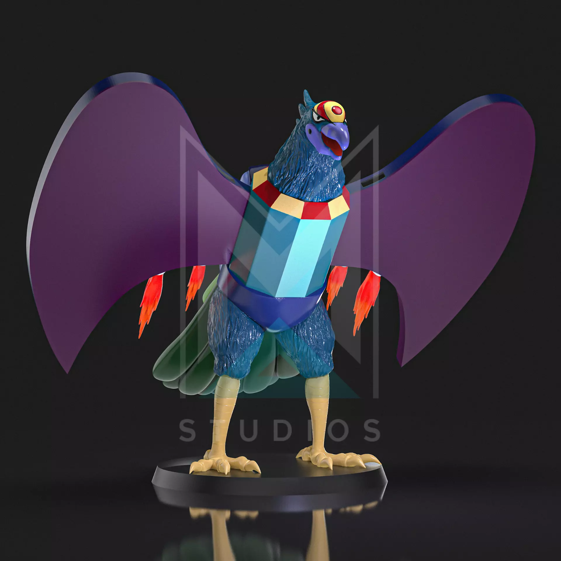 Hawk Y2 Mazinger Z 3D print model_0