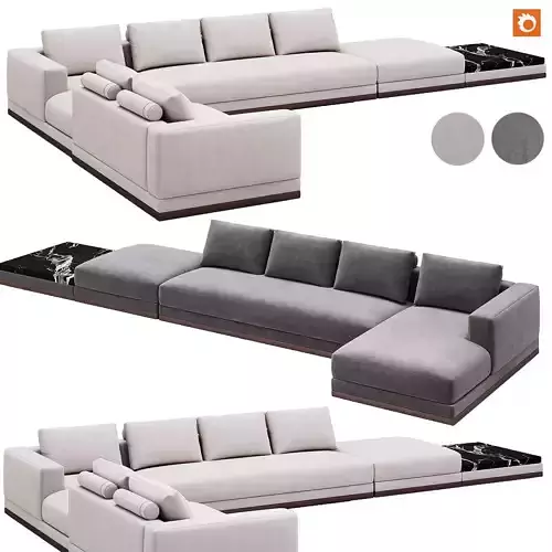 Saphir Modular  Combination modular Sofa By Capitalcollection03