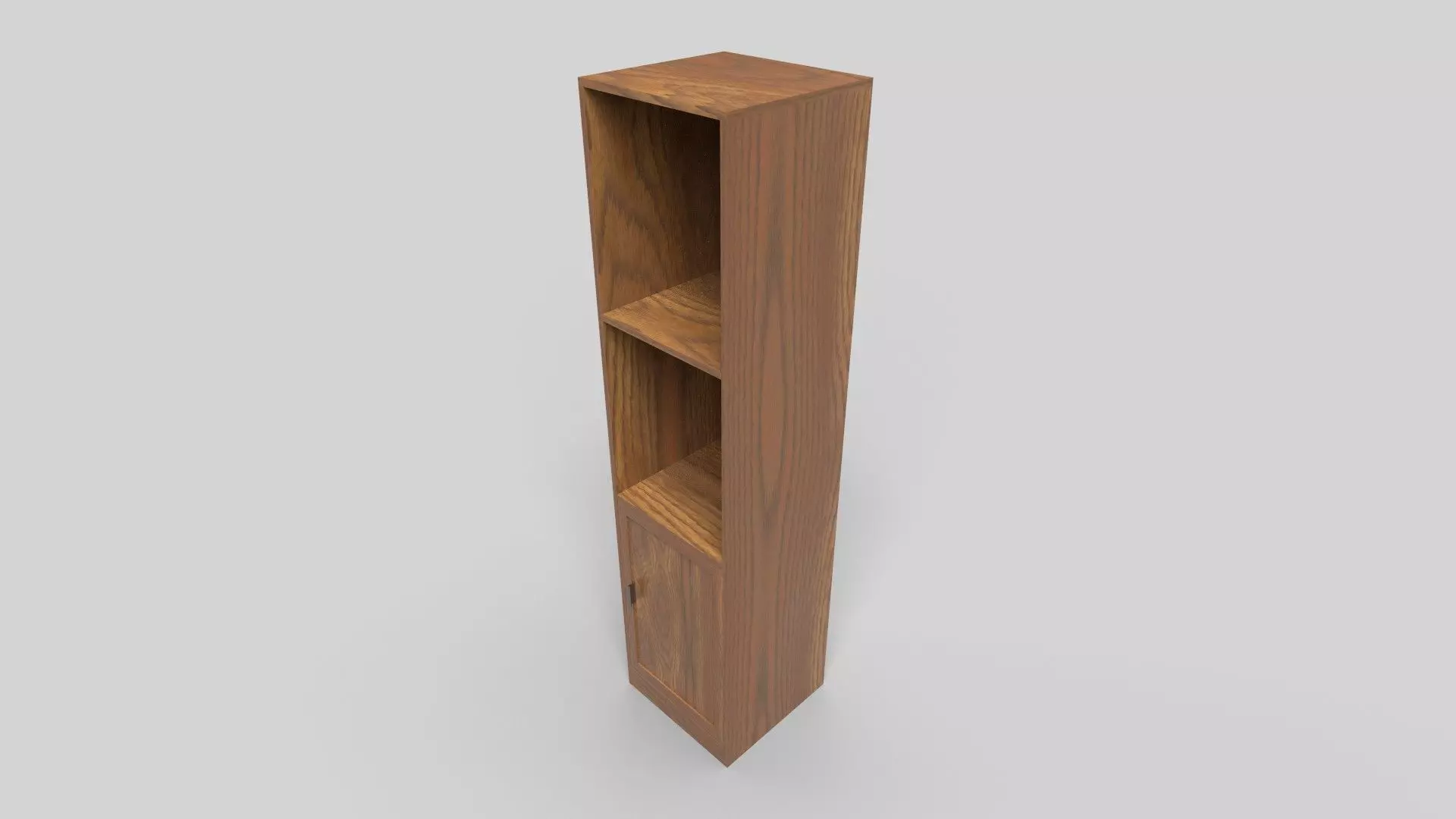 Bookcase CG51 3D model_1