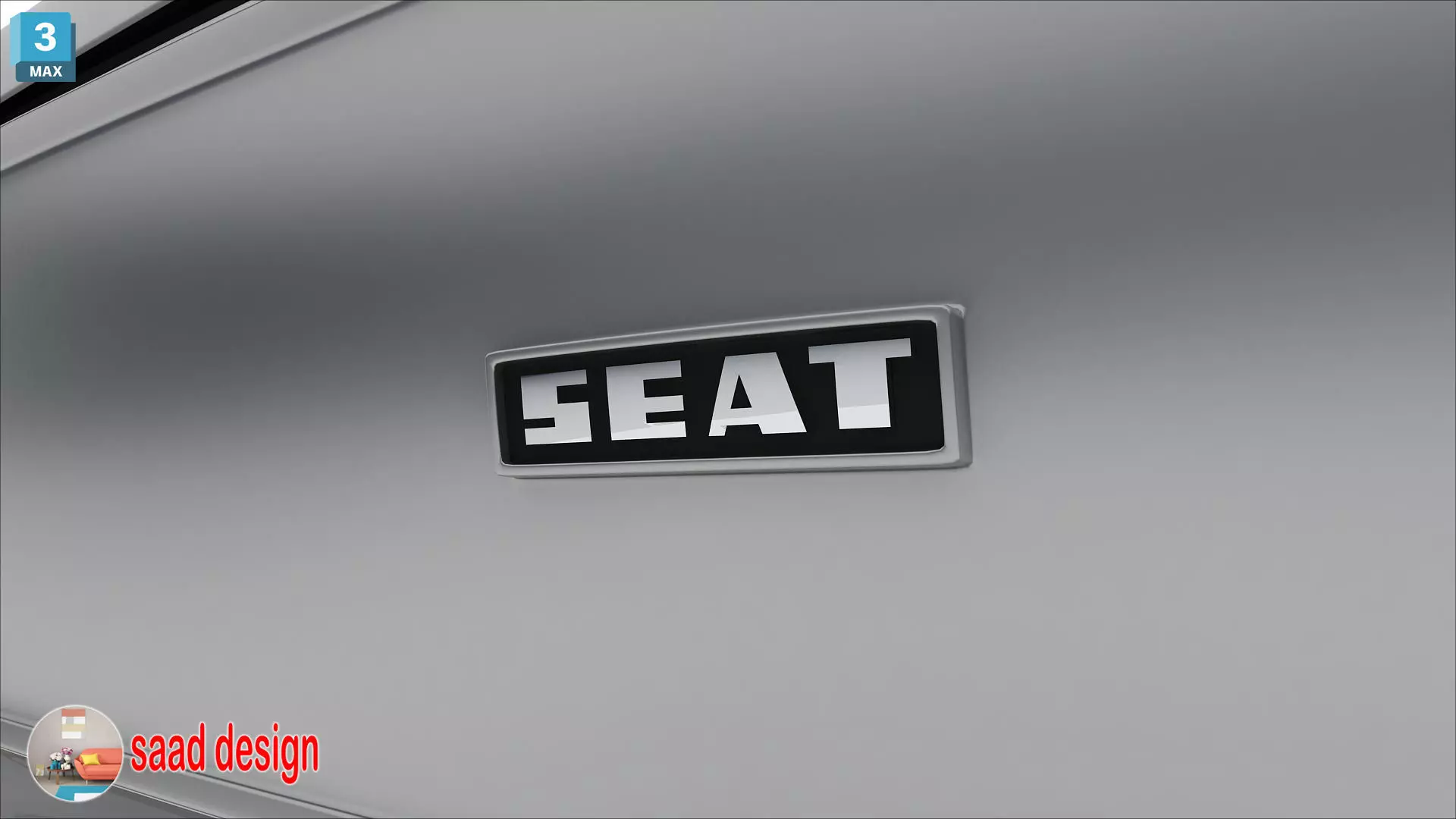 seat 133 cairo 1979 old 3D model_7