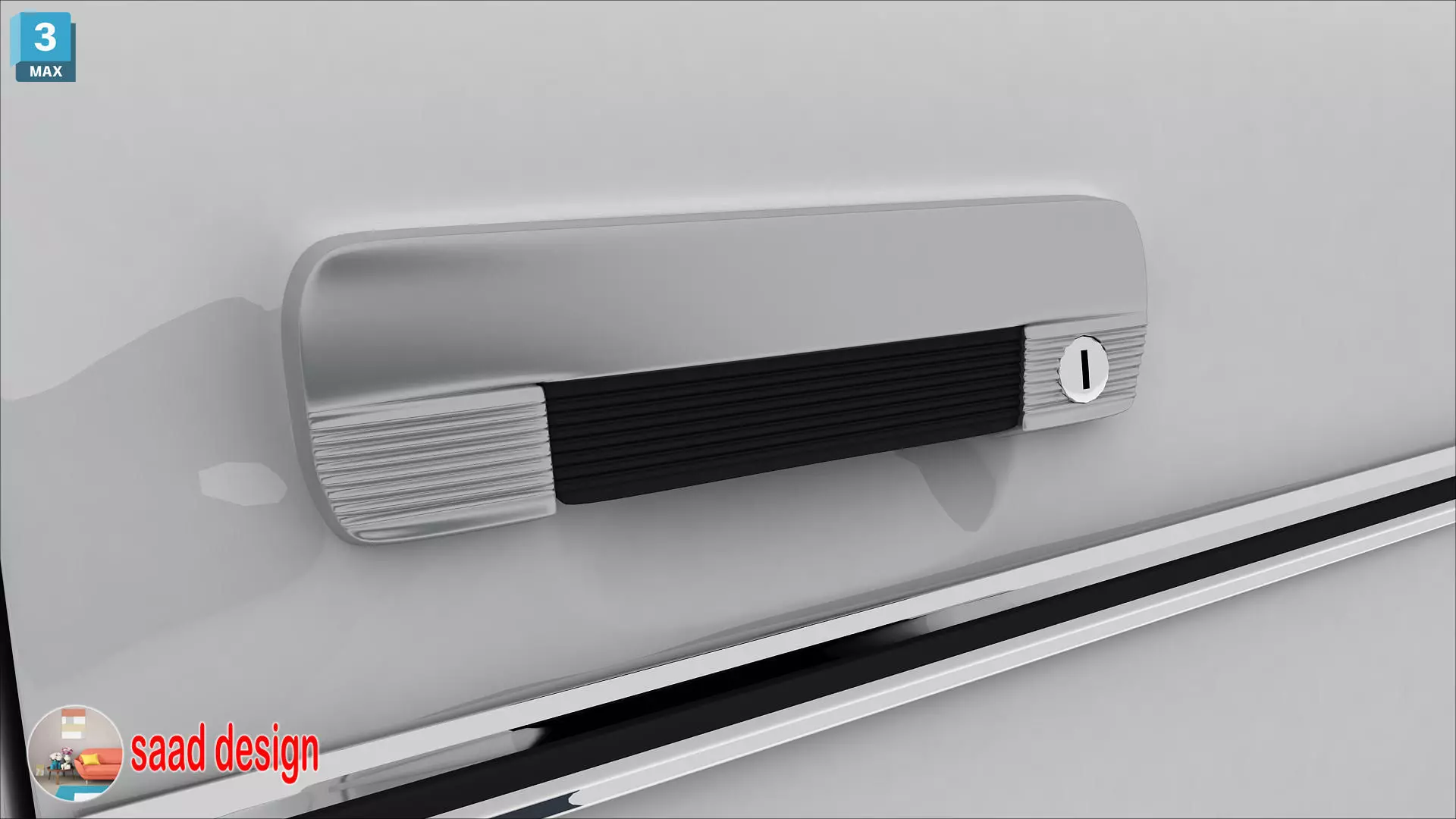 seat 133 cairo 1979 old 3D model_13