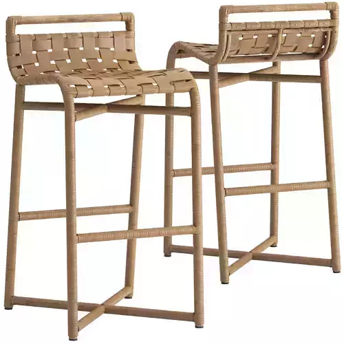 McGuire Furniture Crin Barstool