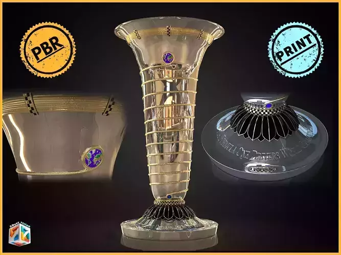 Formula 1 Drivers Championship trophy Award