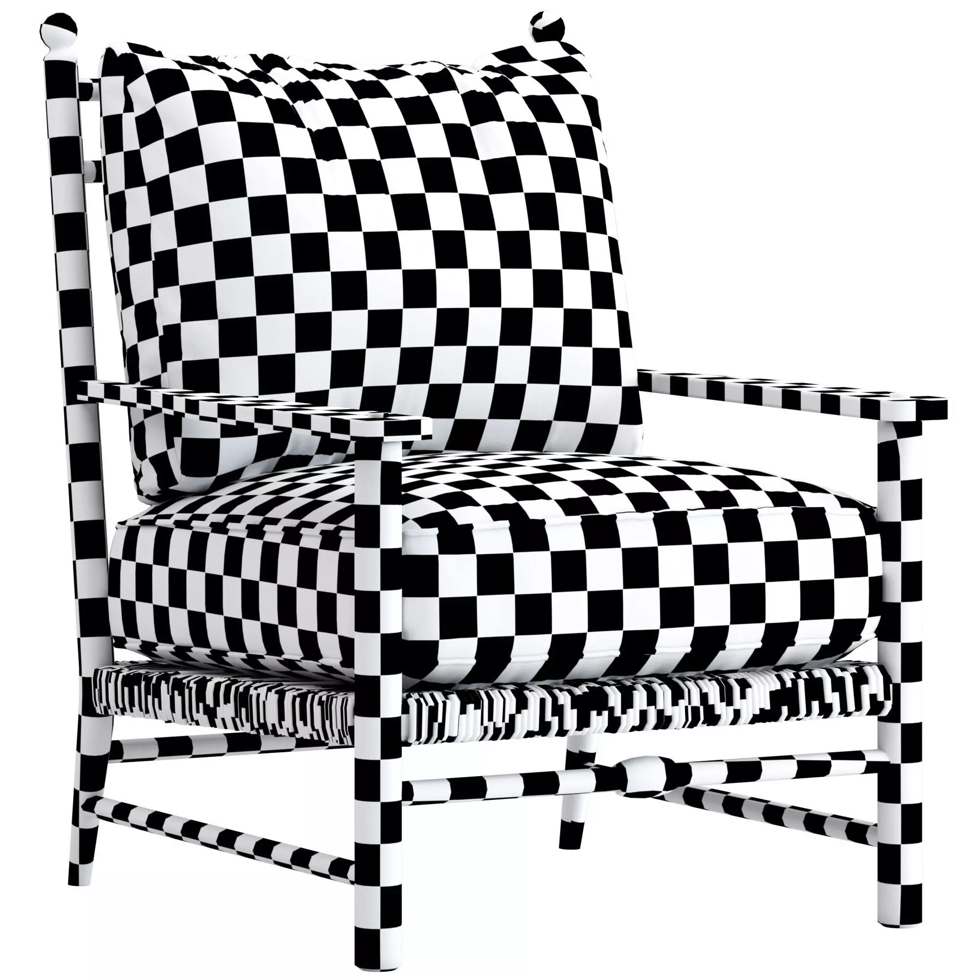 June Rush Chair 3D model_6