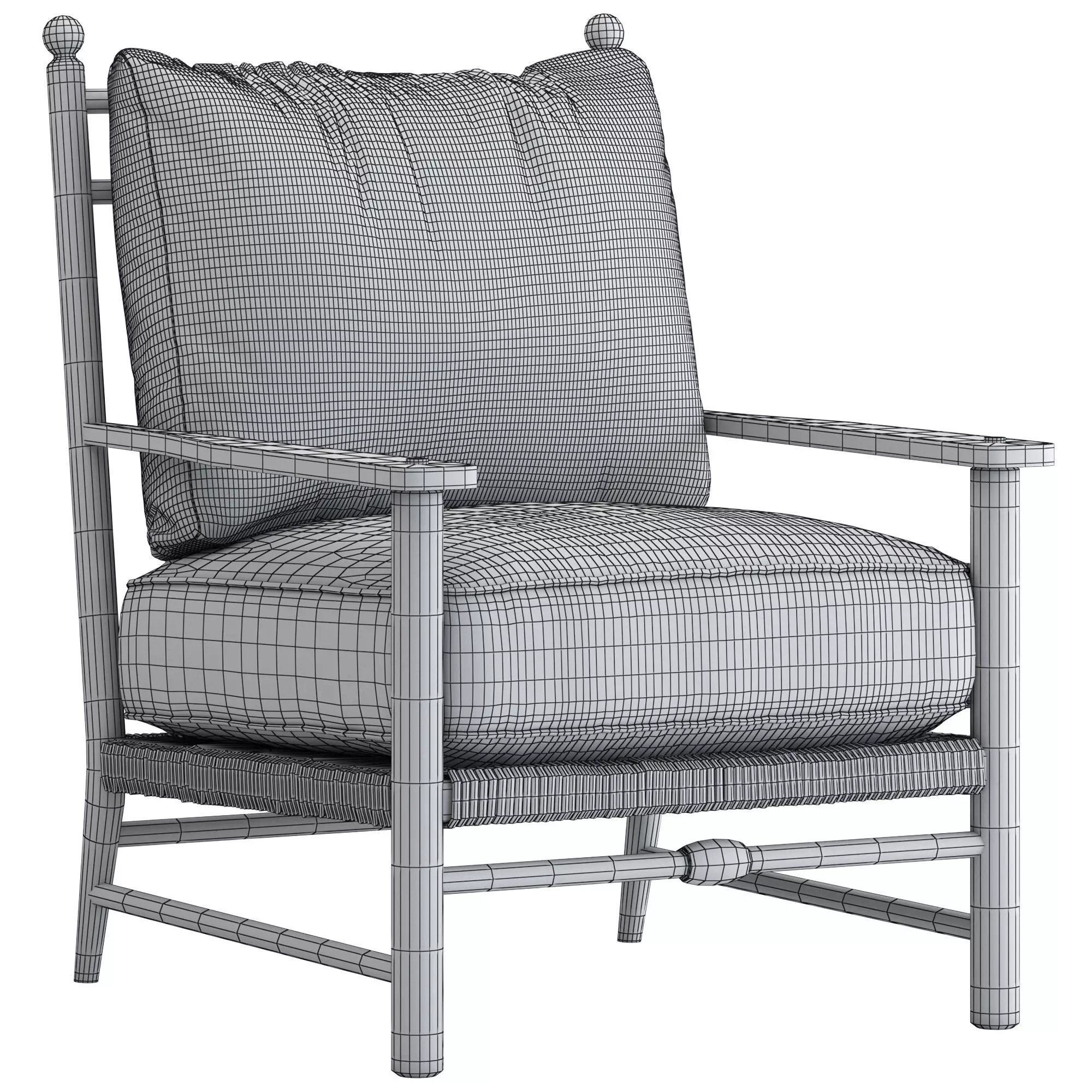 June Rush Chair 3D model_5