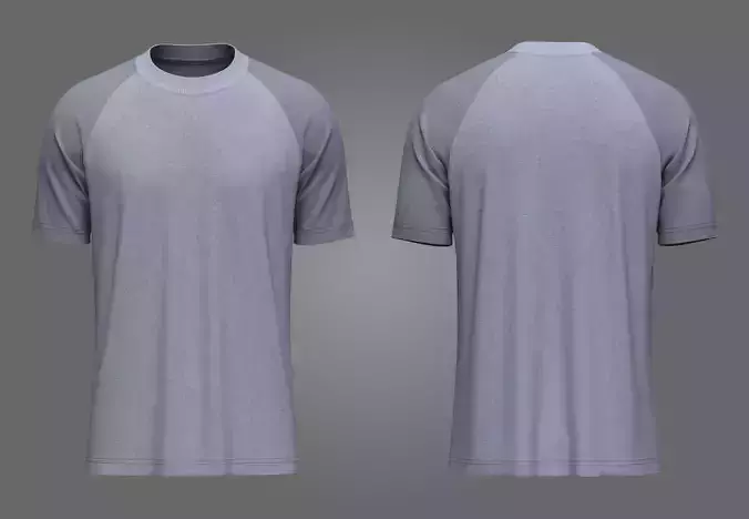 Mens Reglan Half Sleeve TShirt