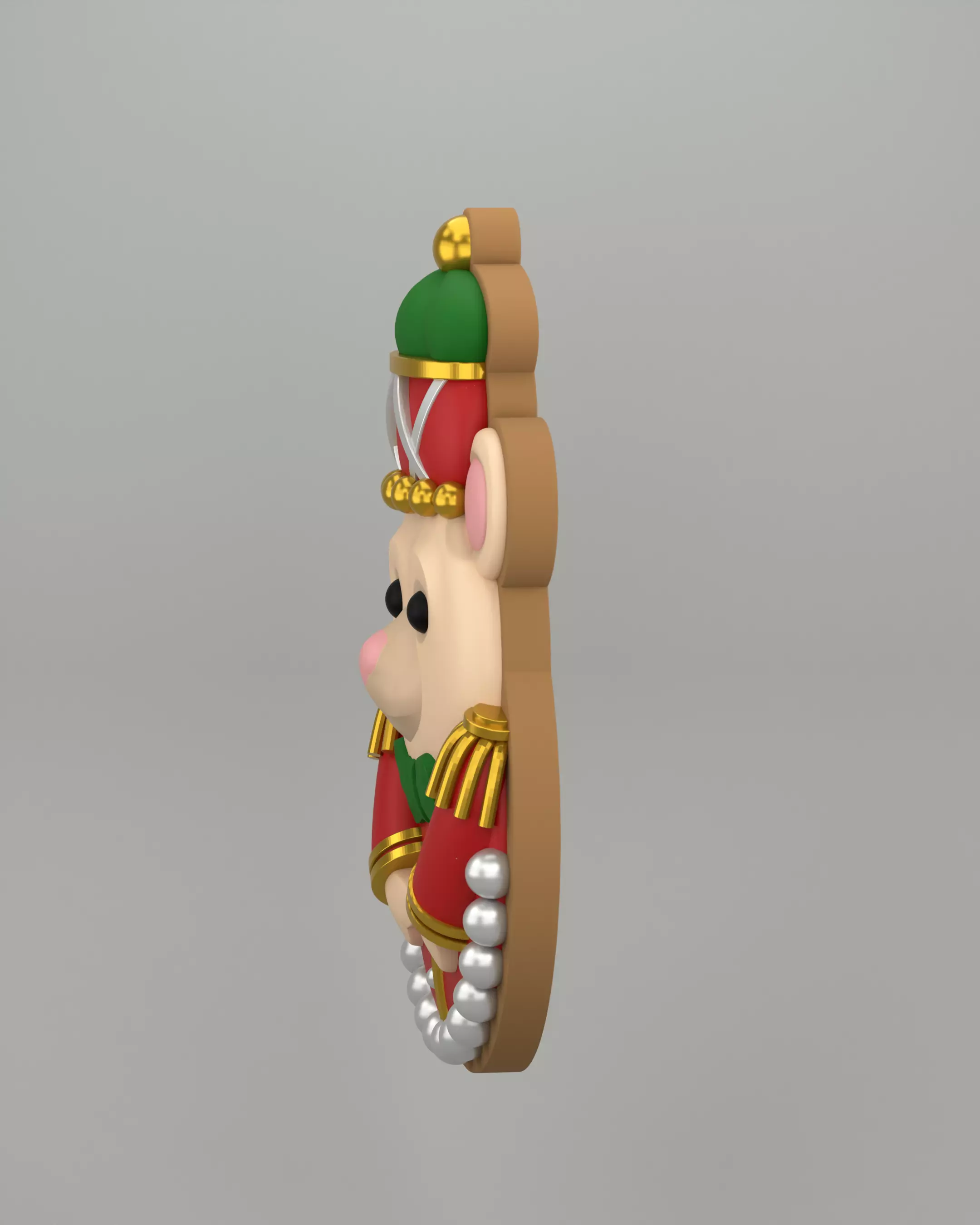 Christmas Gingerbread Cookie 3D print model_3