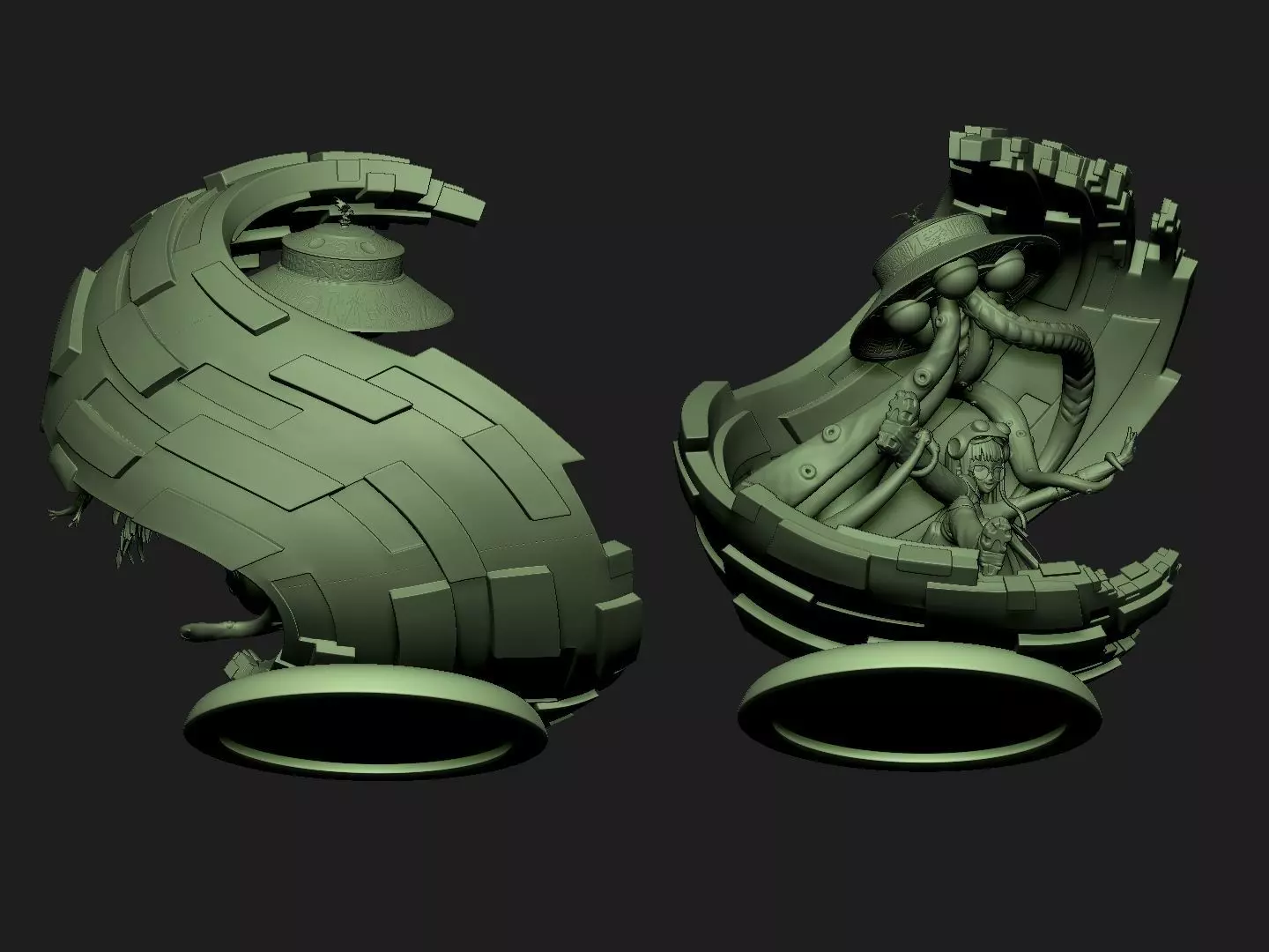 Futaba and Necronomicon - Persona 5 3D print model_16