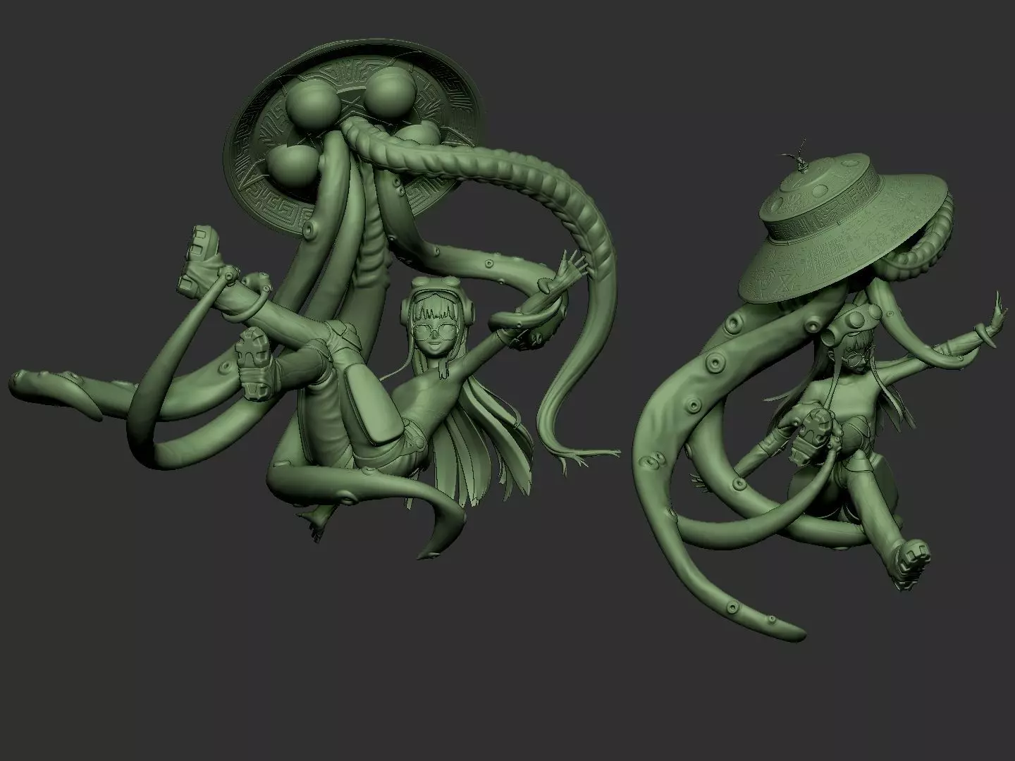 Futaba and Necronomicon - Persona 5 3D print model_13