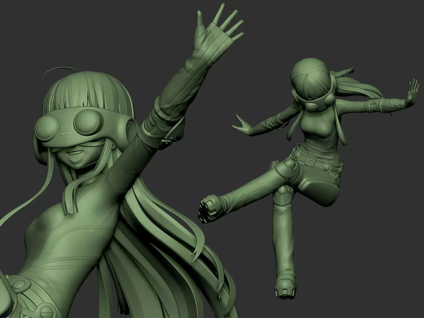 Futaba and Necronomicon - Persona 5 3D print model_10