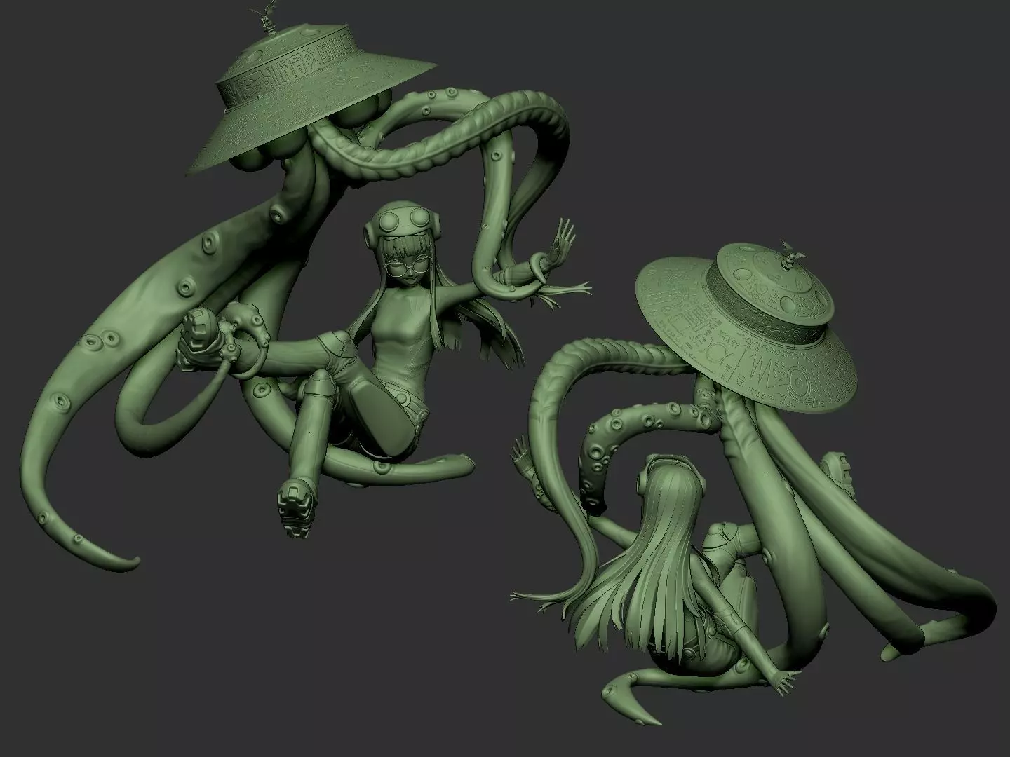 Futaba and Necronomicon - Persona 5 3D print model_12