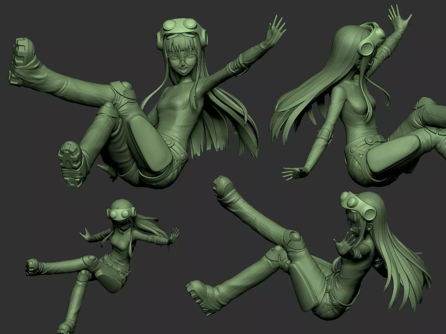 Futaba and Necronomicon - Persona 5 3D print model_8