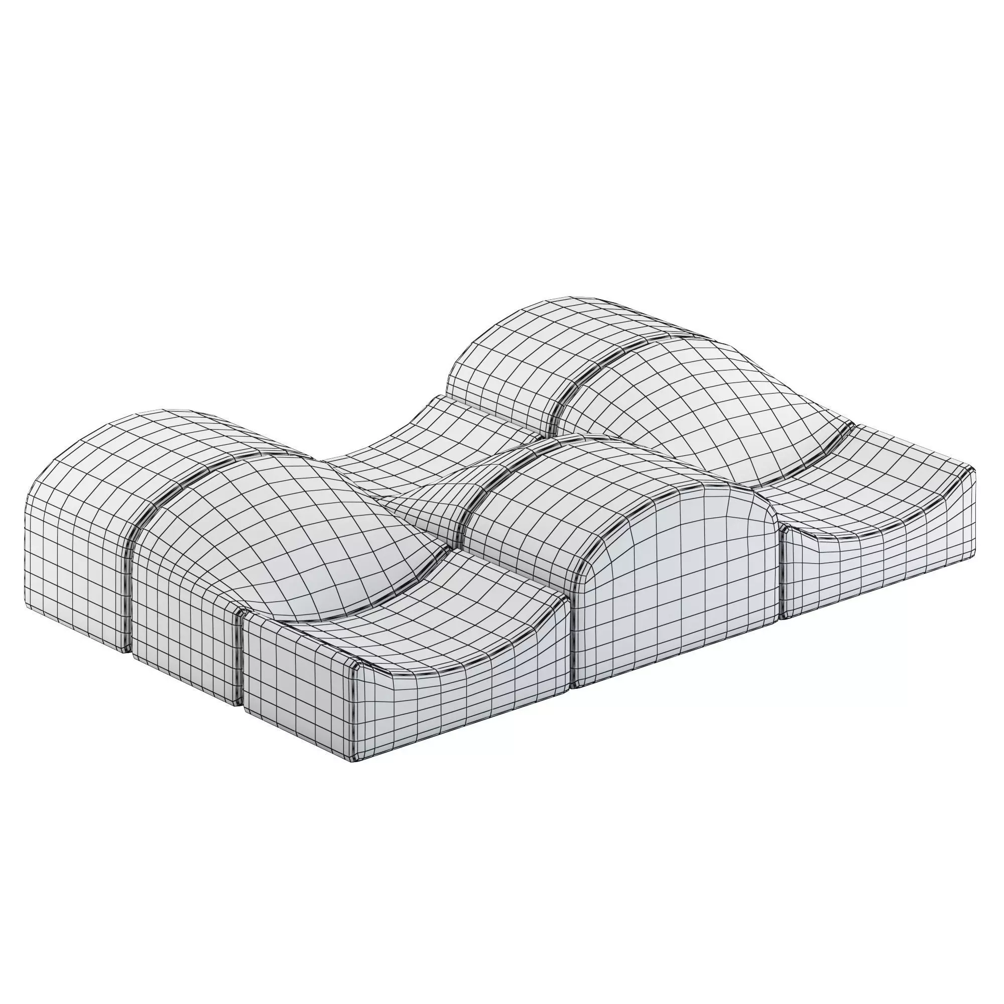 Bernard Govin Asmara Modular Sofa 3D model_5