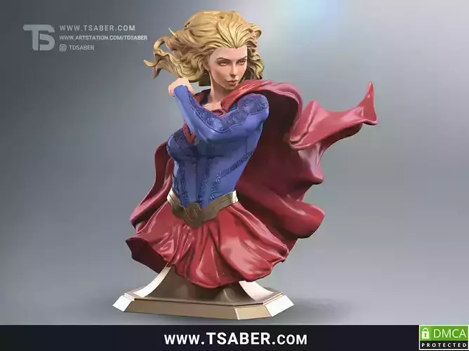Supergirl Bust