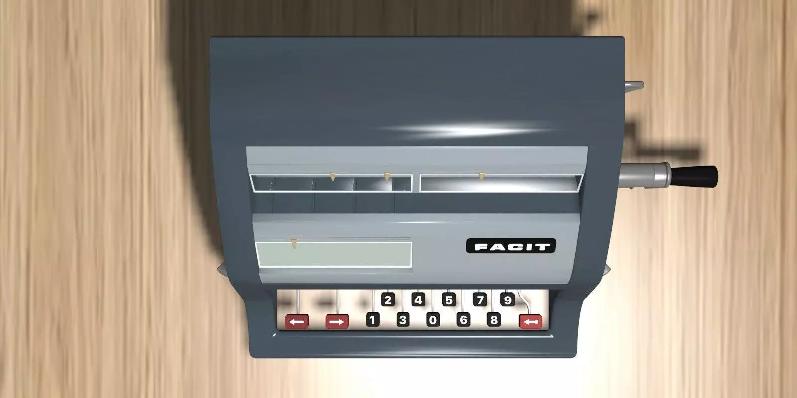 calculator Low-poly 3D model_6