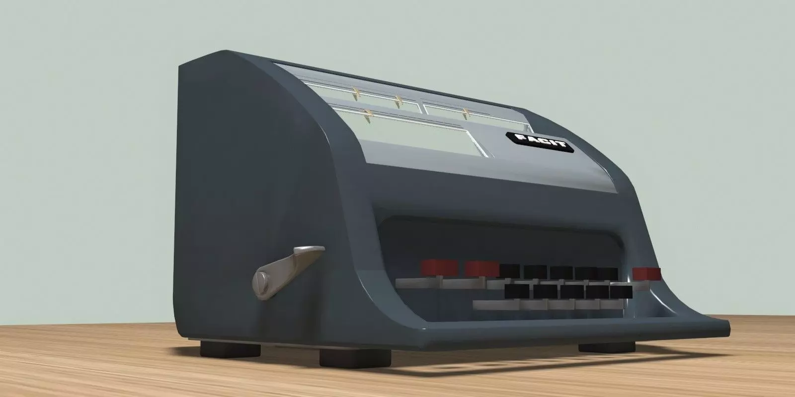 calculator Low-poly 3D model_4