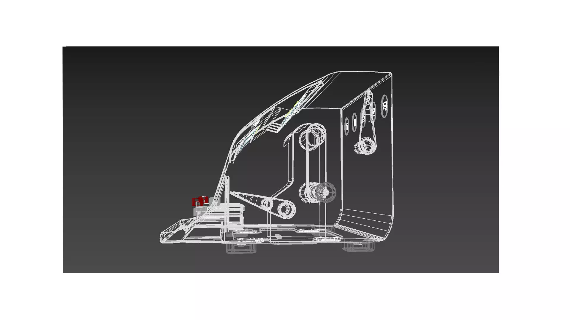 calculator Low-poly 3D model_10