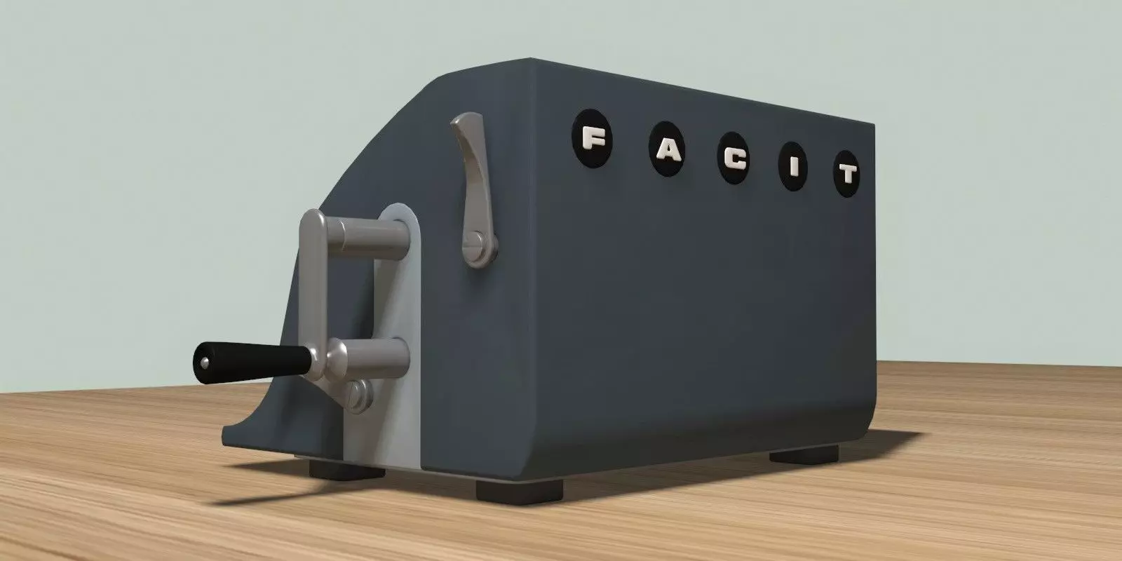 calculator Low-poly 3D model_2