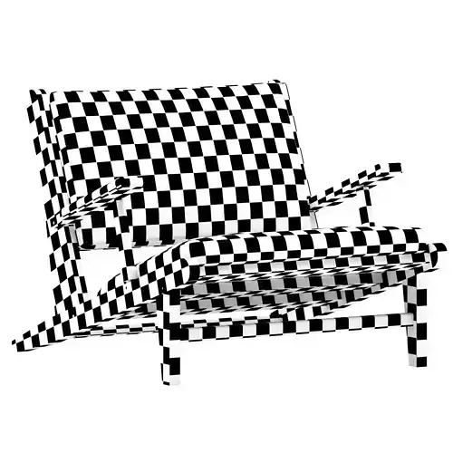 Fair Fern Hunting Chair 3D model 7